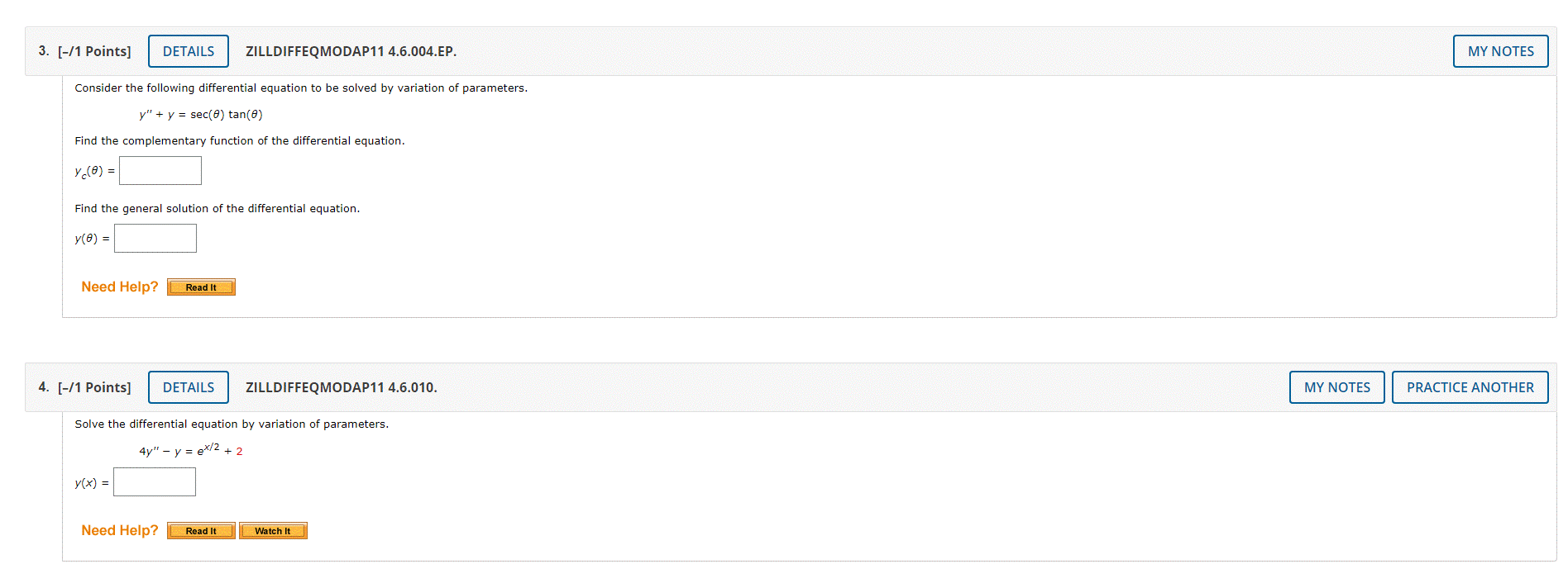 the subject for this work is differential