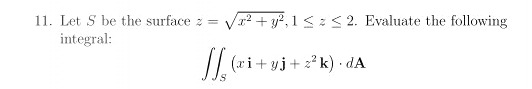 Vector calculus practice problems; \f13. Let C be