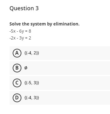 Question 1 20 Points Solve the problem using