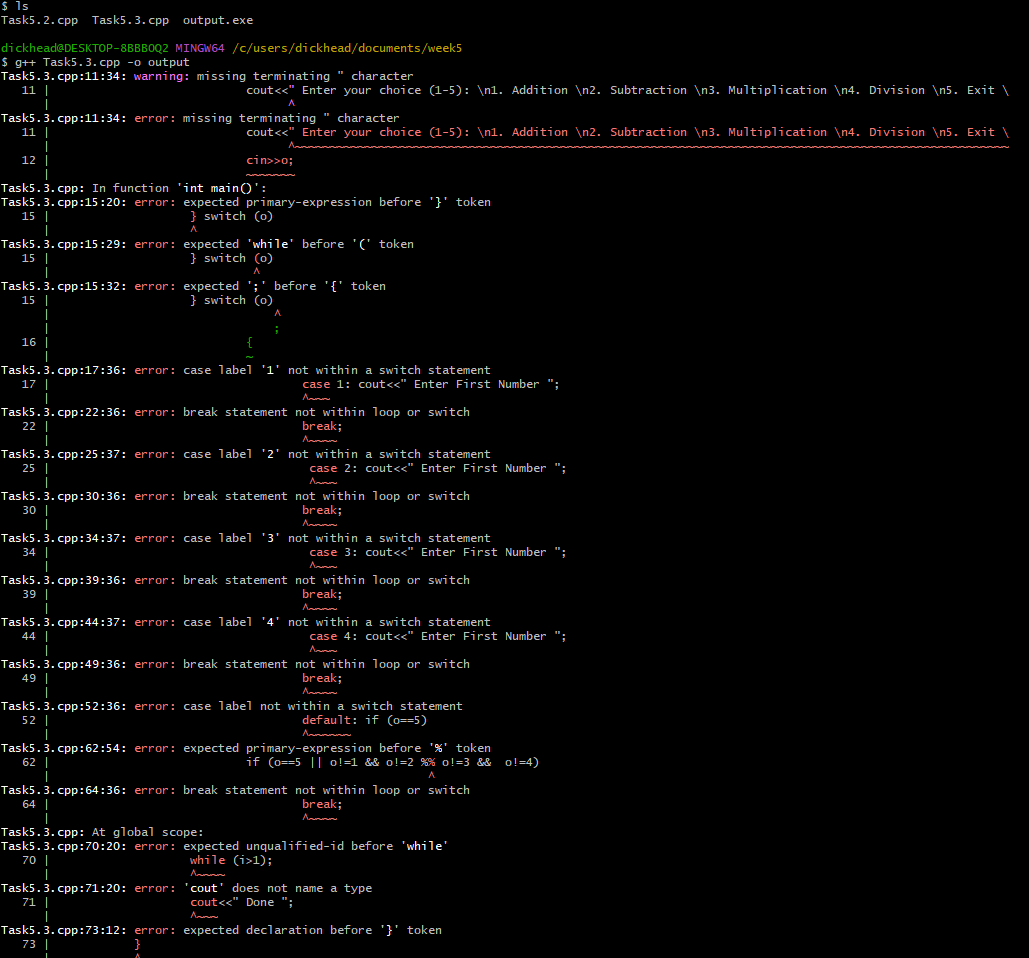 1s Task5 . 2. cpp Task5 . 3. cpp output. exe