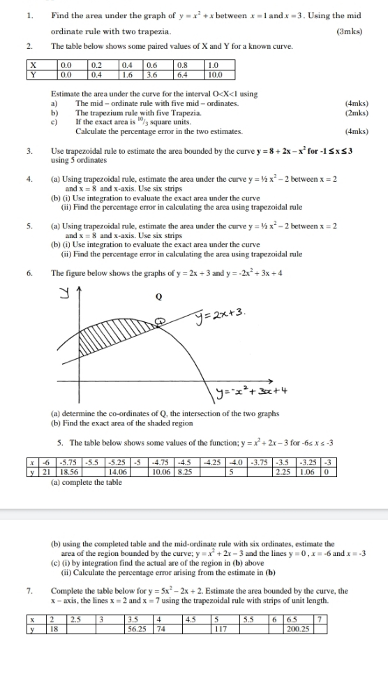 ANSWER ALL QUESTIONS CORRECTLY.. 1. Find the area