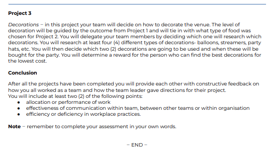 Assessment 2 Qualification SIT50122 Diploma of