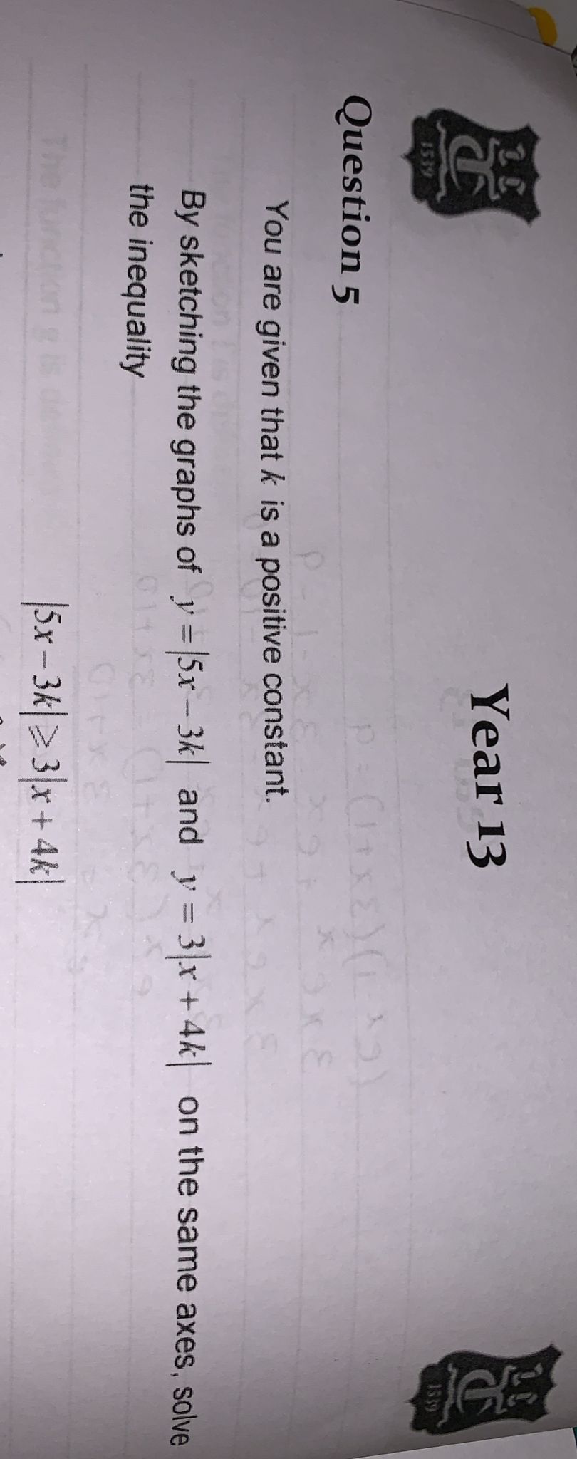 Hi sir please solve the question correctly with