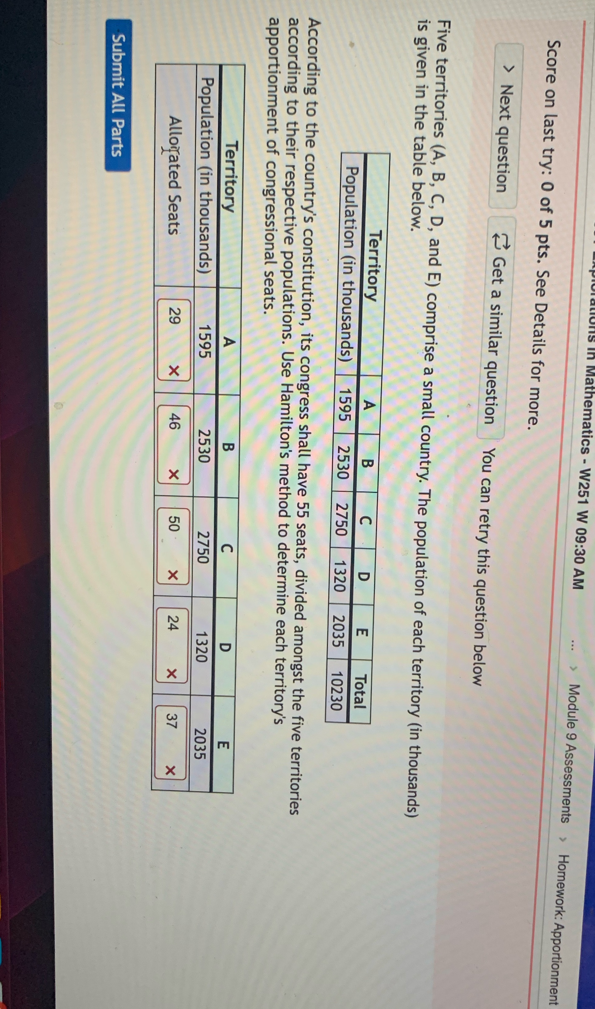 thematics - W251 W 09:30 AM ...  style=