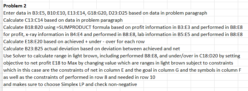 Solver Parameters X Set Objective: T To: Max O