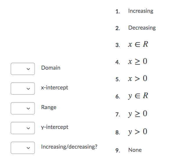 Question 1 [5 points] For the logarithmic