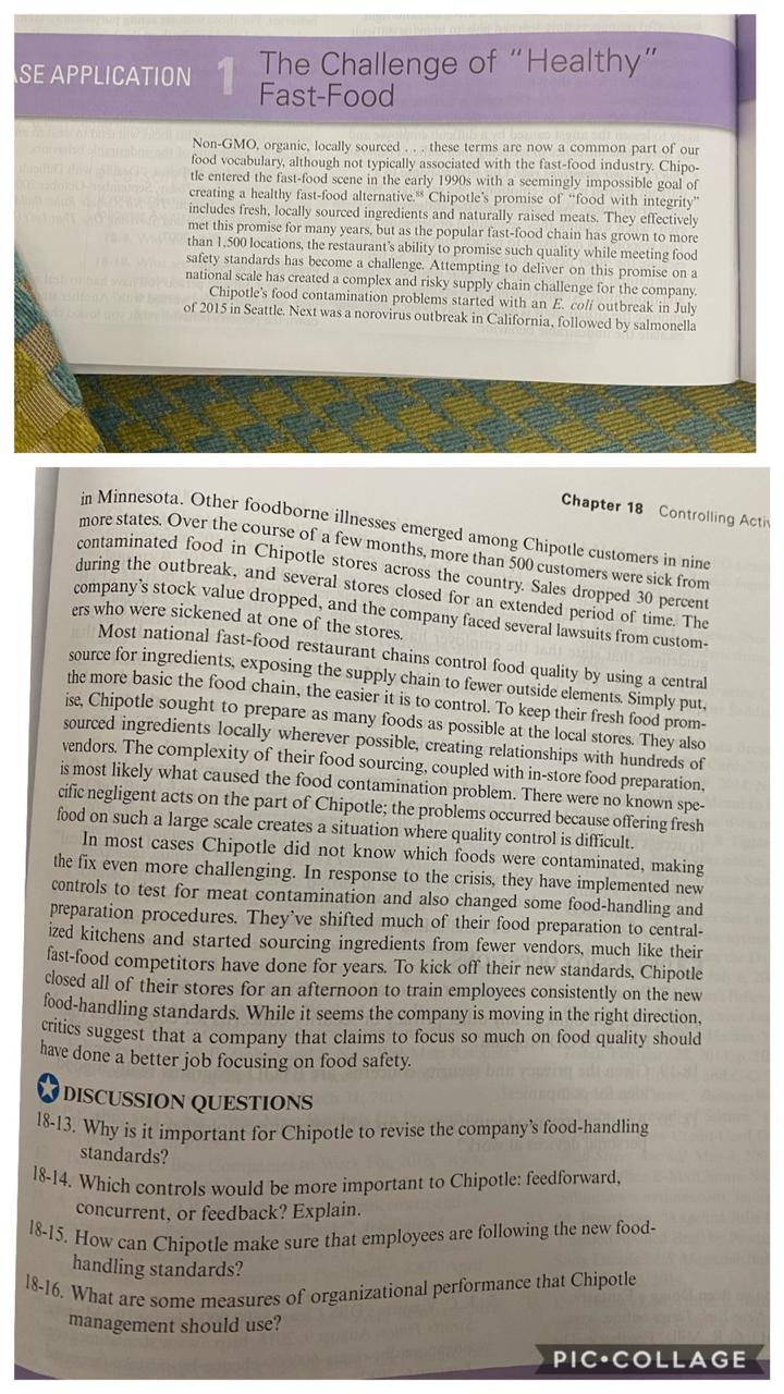 18-13 why is it important for Chipotle to revise