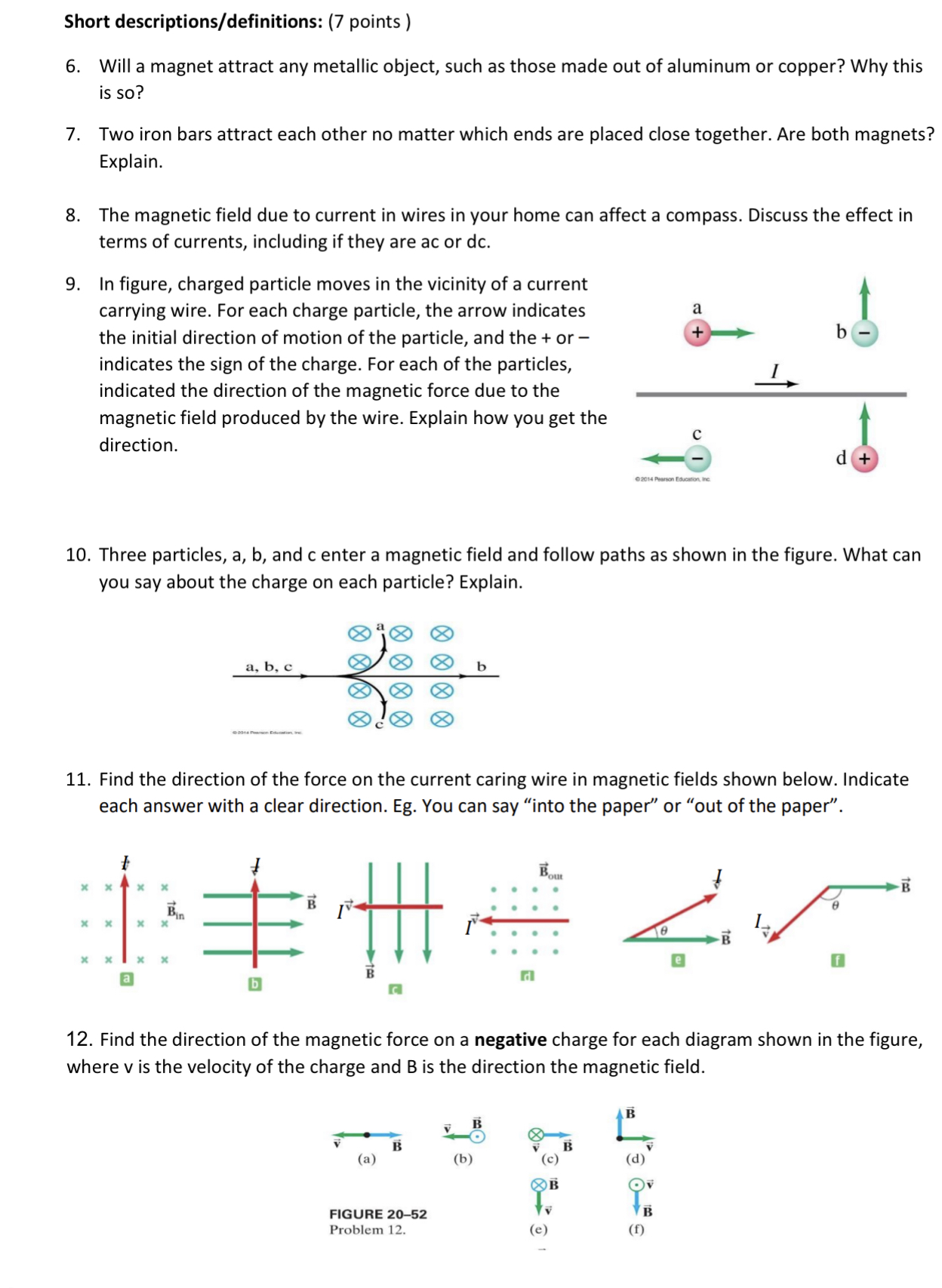 MCQ questions: List all answers that are valid.