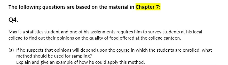 The following questions are based on the material