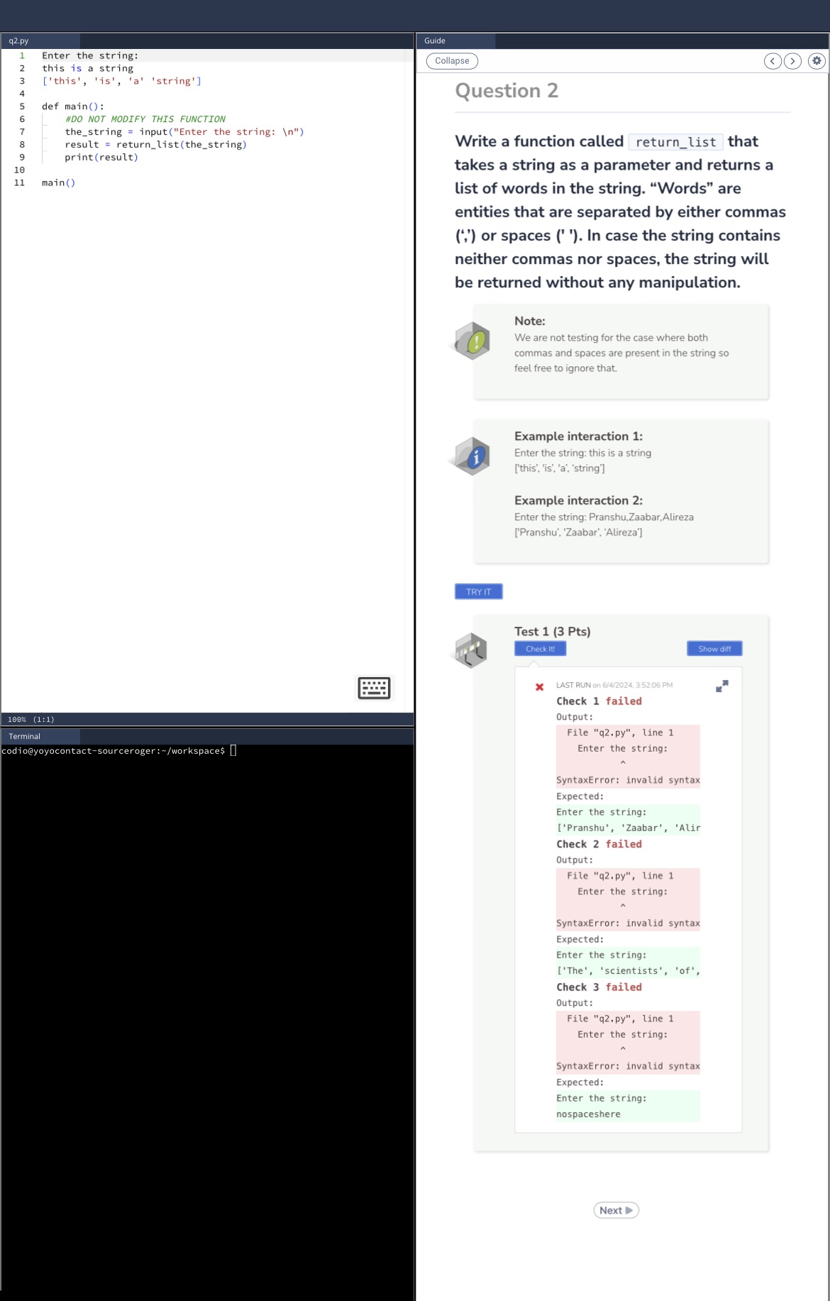 Hello, I need help because they say my answer is