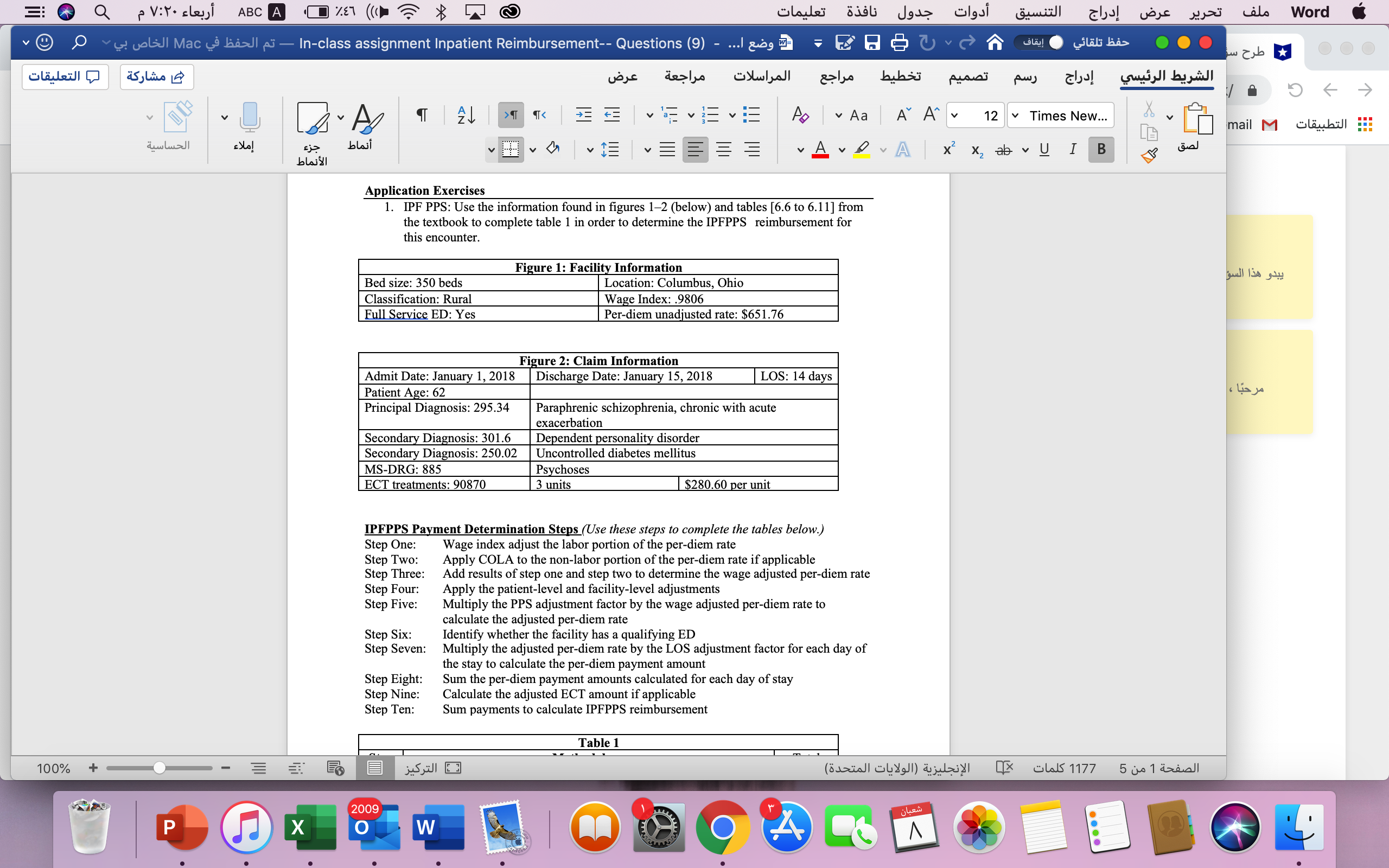 Please help me with this task ABC A % 2 87 Word O