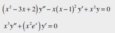 Find the ordinary singular regular or singular