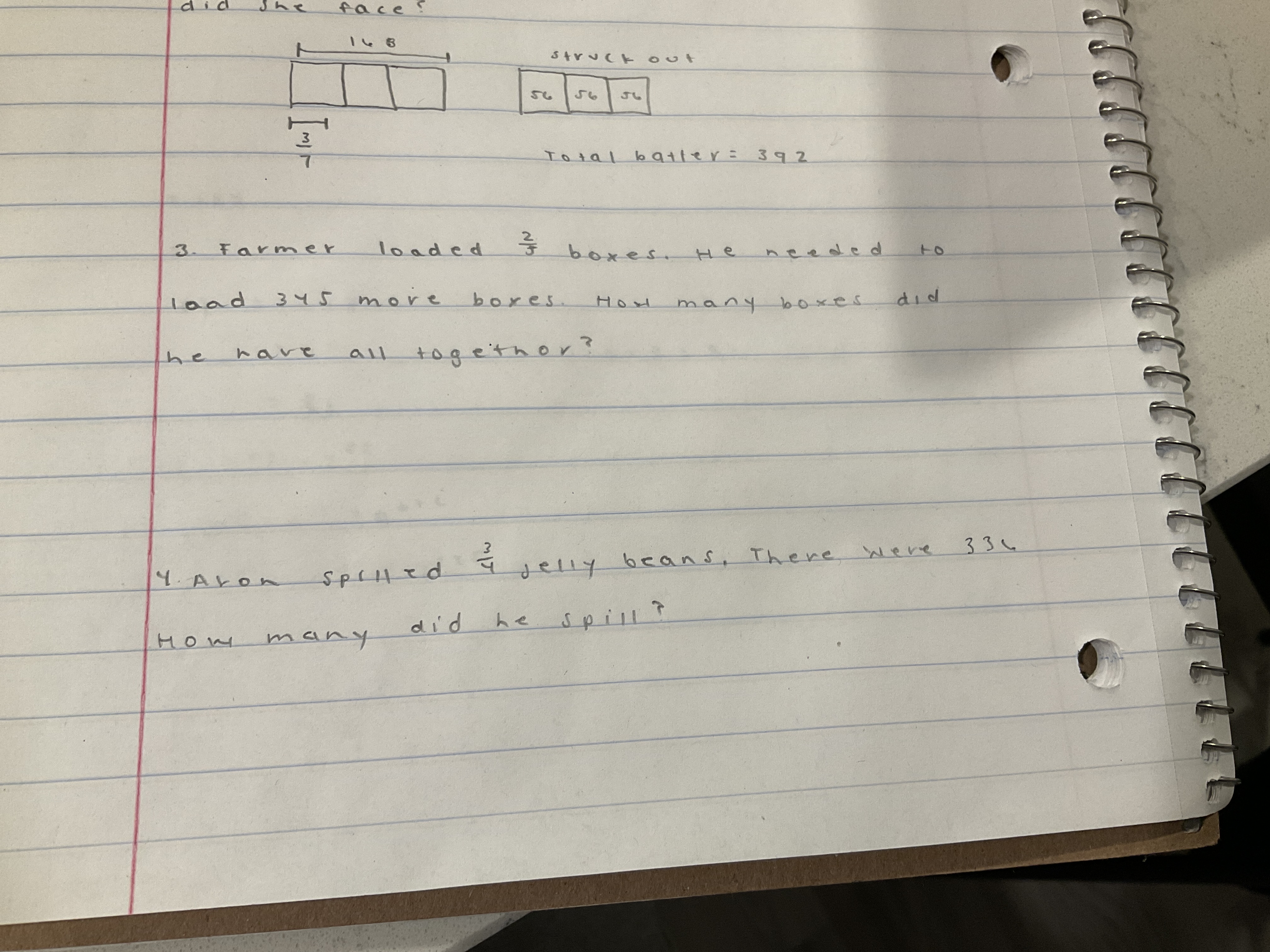 Solve 3 and 4 using the draw diagram problem