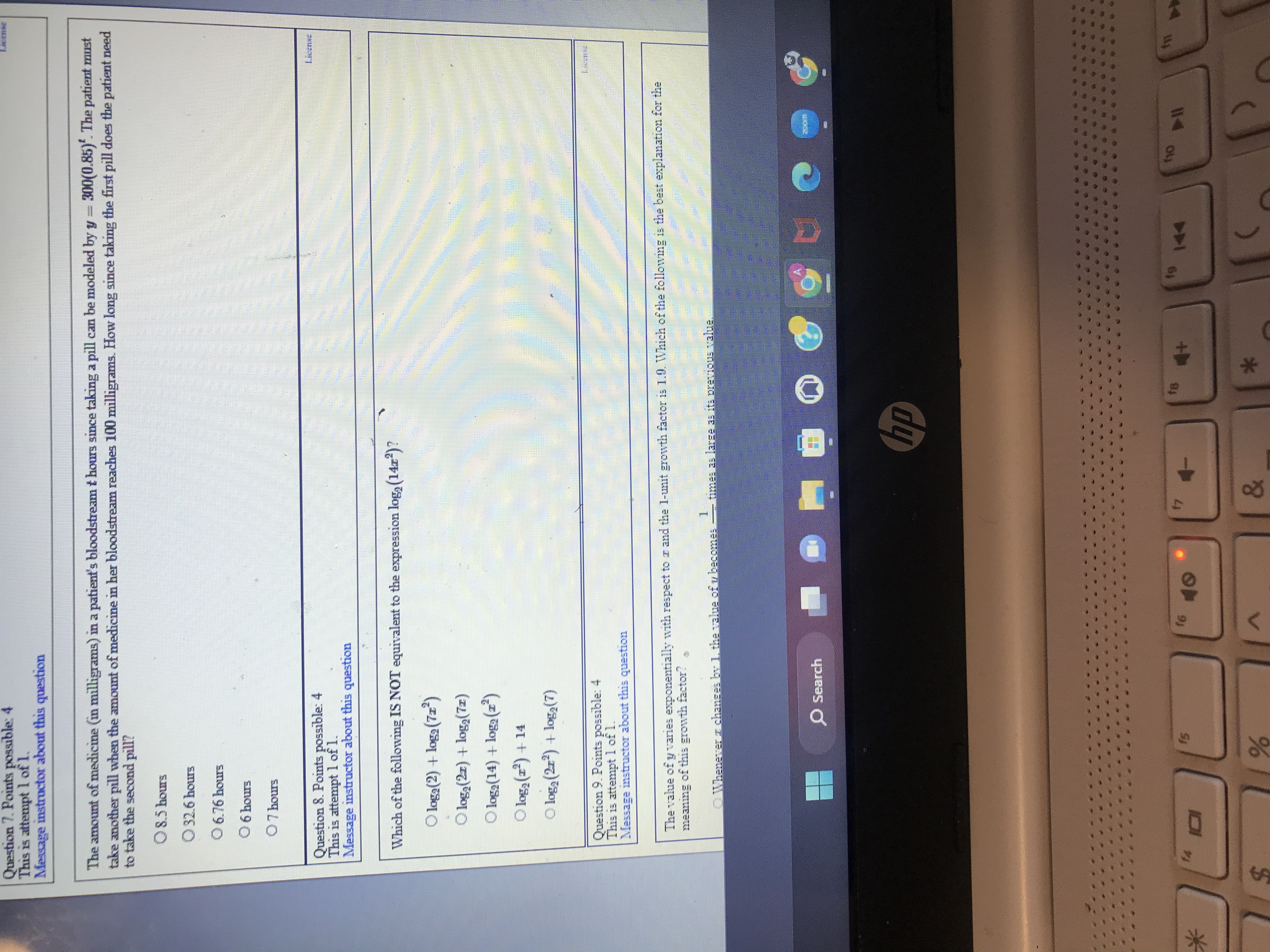 The population in 2000 is about 0.68 times as