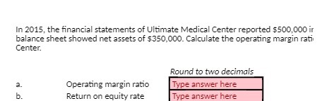 In 2015, the financial statements of Ultimate