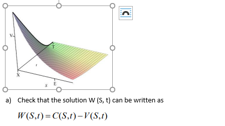 Value a European call "down and in", that is, a