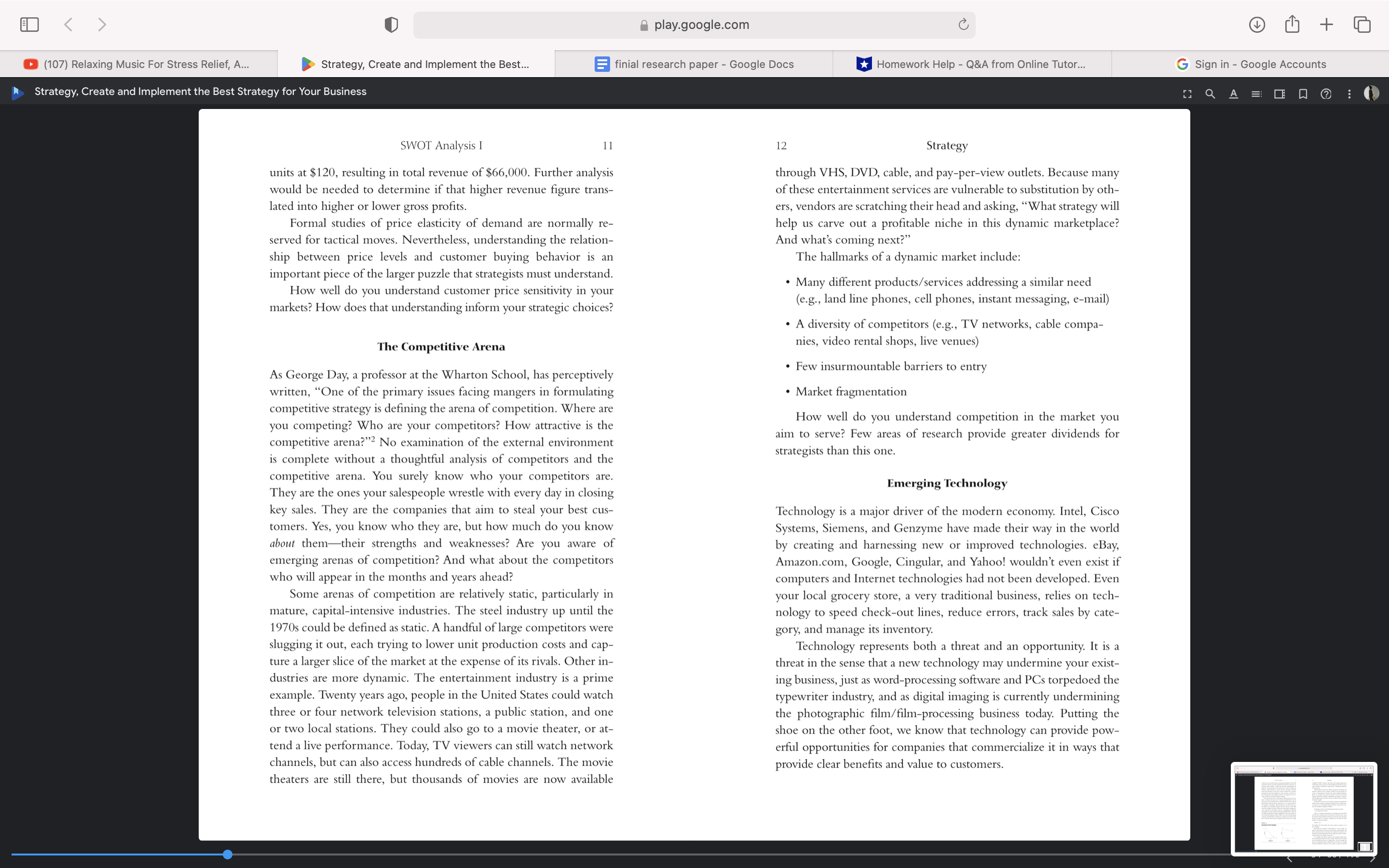 Reed these three chapters. Chapter 1, 8, and 9.