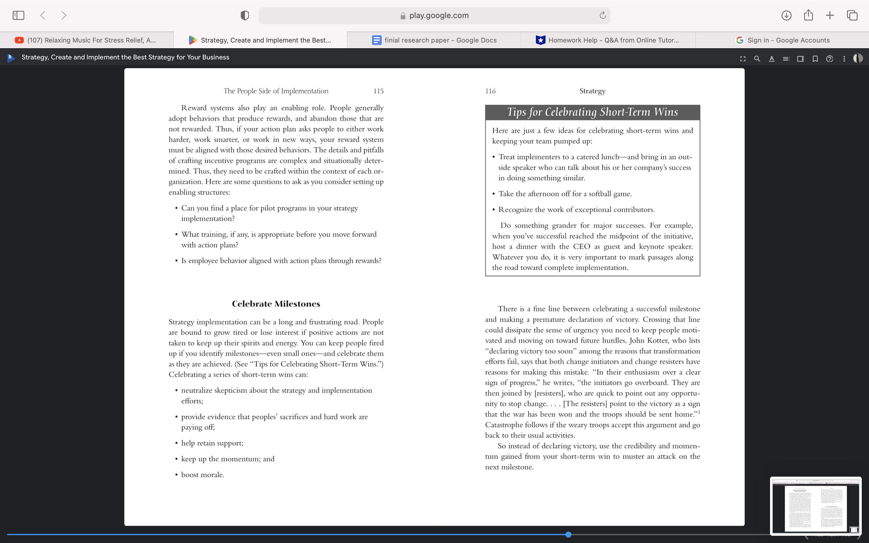 Reed these three chapters. Chapter 1, 8, and 9.