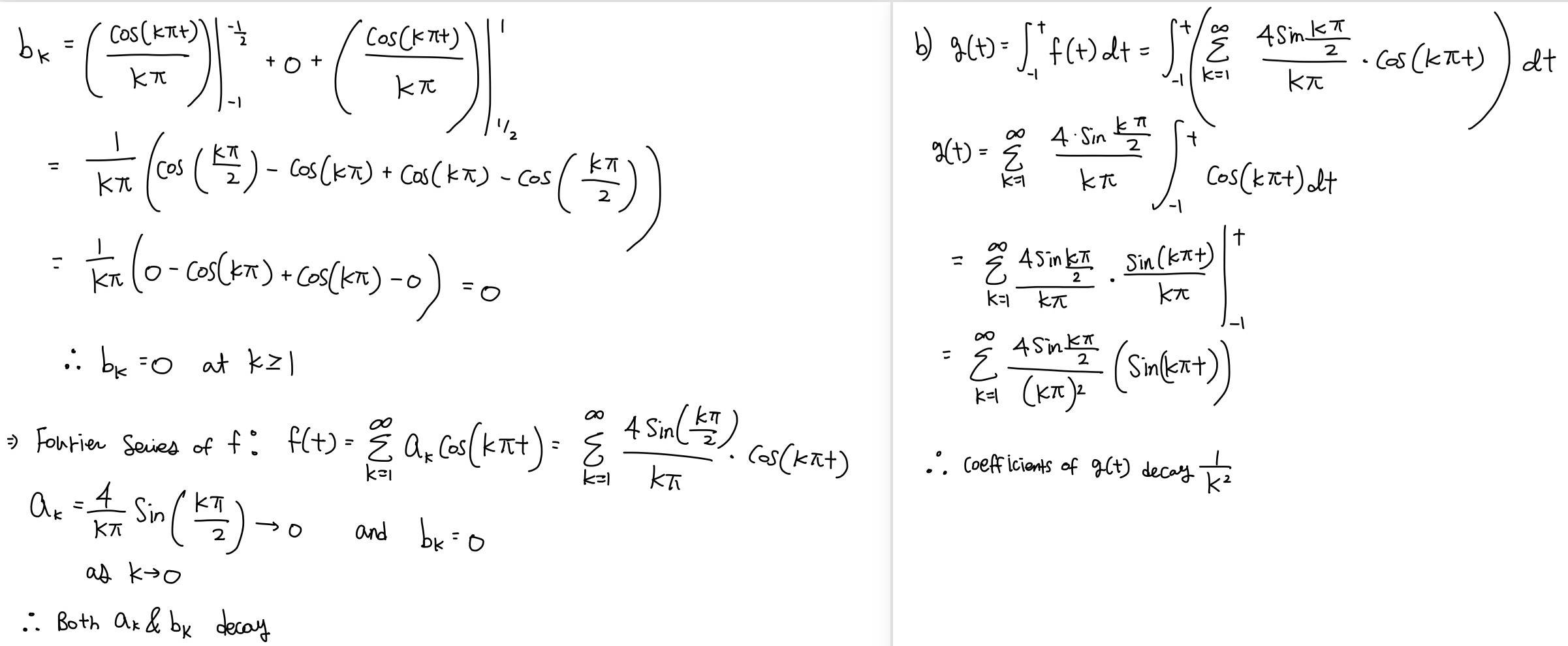 How do I solve problem 2 using my answers from