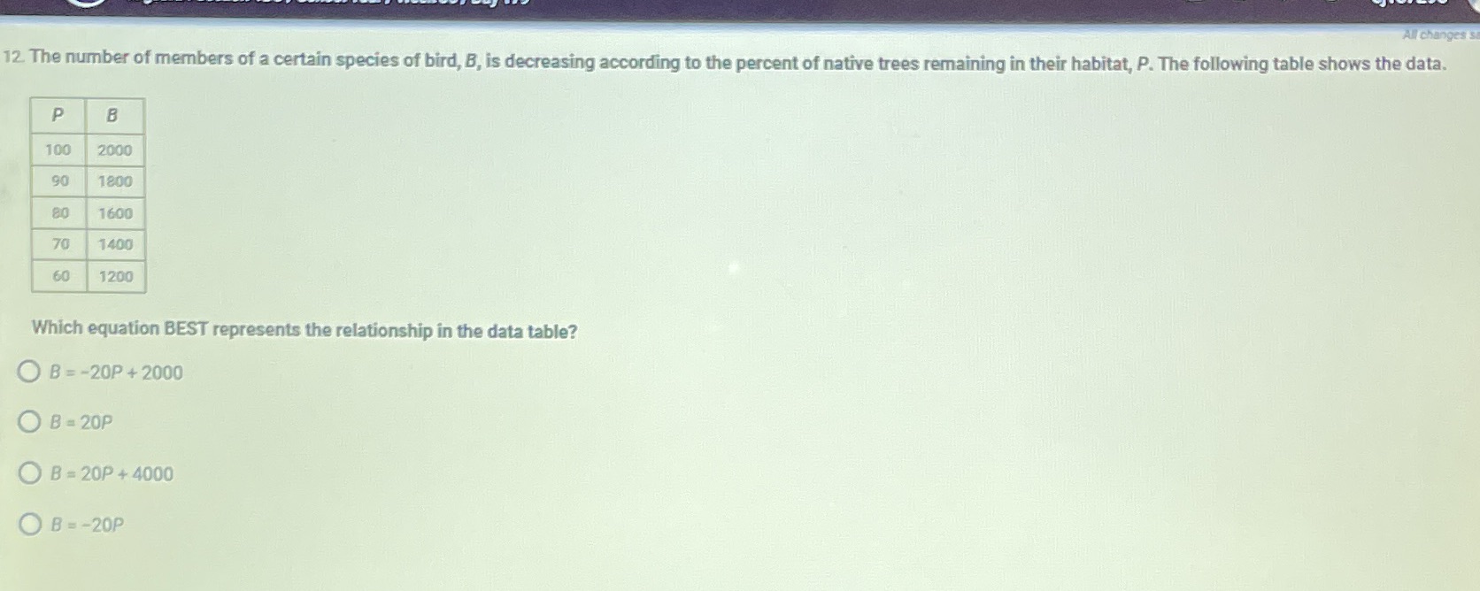 All changes's 12. The number of members of a