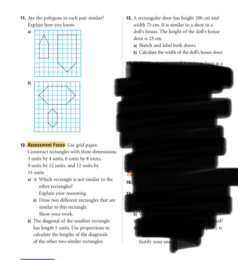 please help with steps 11. Are the polygons in