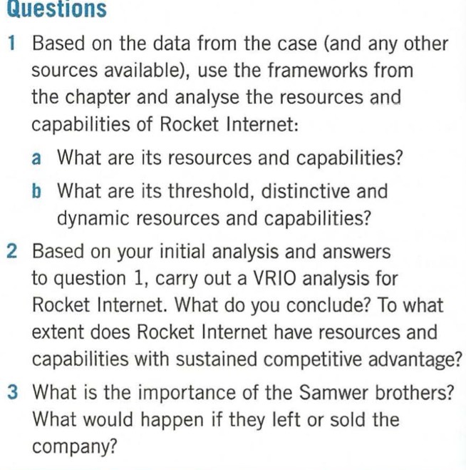 Questions 1 Based on the data from the case (and