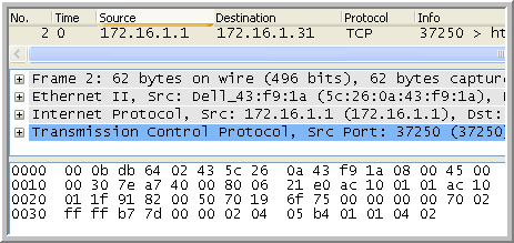 No. Time Source Destination Protocol Info 2 0