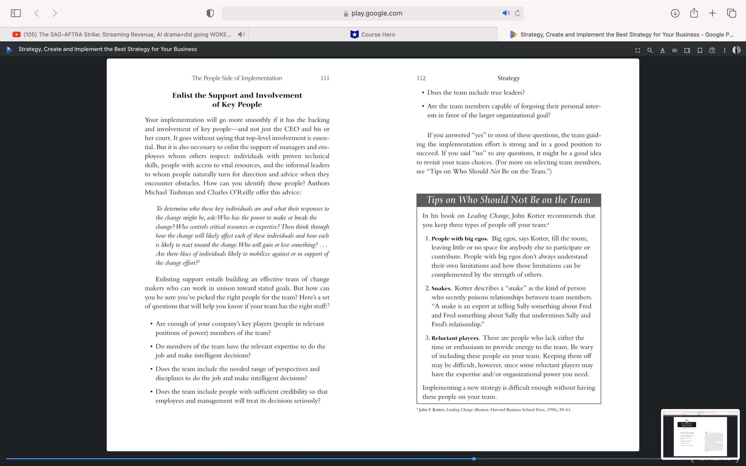 play.google.com C + (105) The SAG-AFTRA Strike: