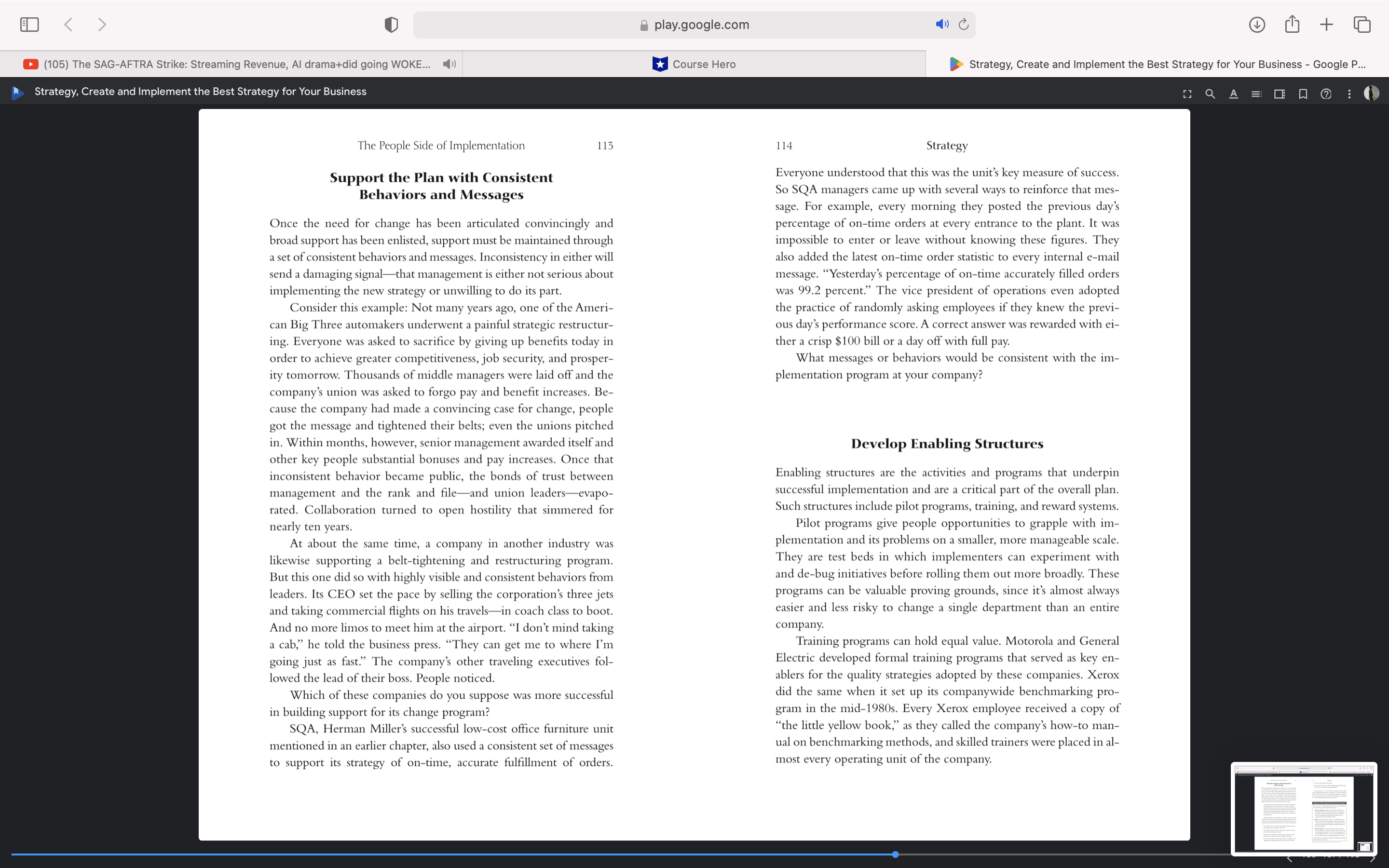 play.google.com C + (105) The SAG-AFTRA Strike: