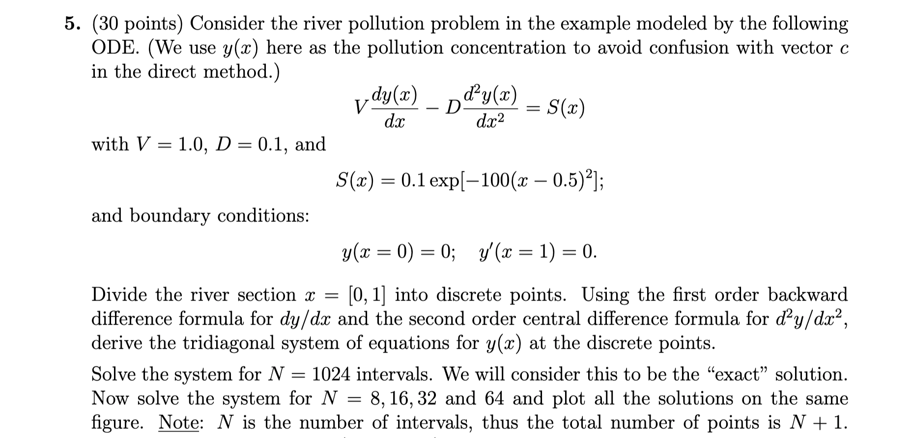 Thank you so much in advance! 5. (30 points)