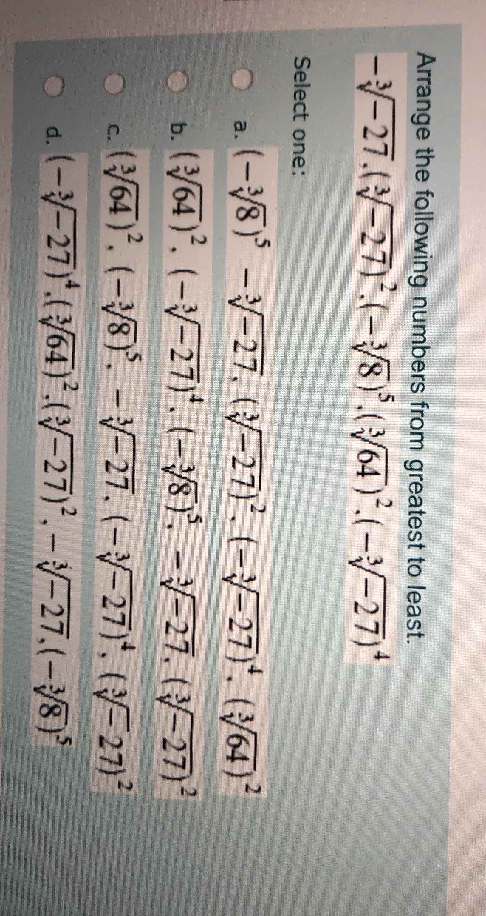 1. A whole number has the first three odd prime