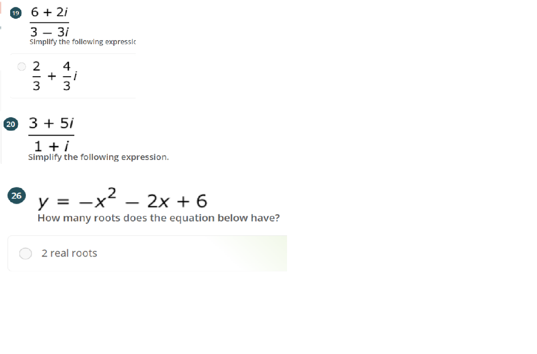 I would like explanation to these please and