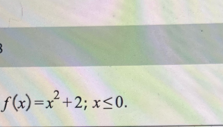 What's the inverse of this equation? \f