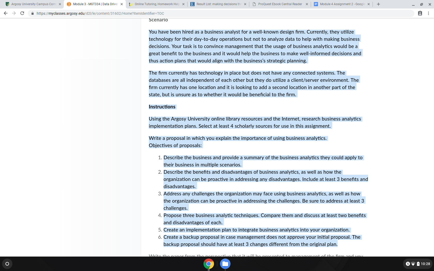 This is assignment is for a business statistics