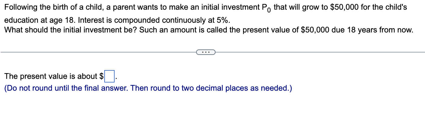 Following the birth of a child. a parent wants to