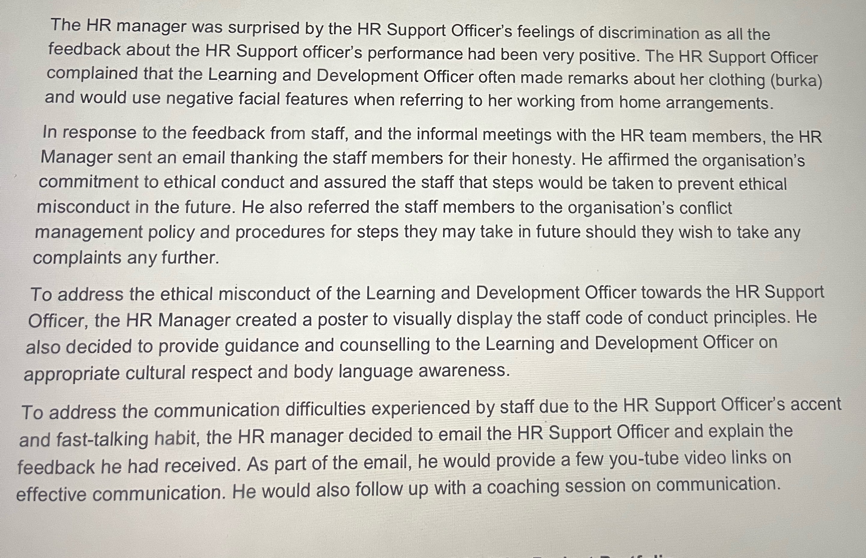 Make a script regarding this the cast are: human