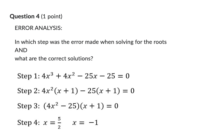 Question 1 (1 point) Let p () = 24 -8x2+ 16 Find
