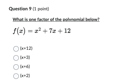 Question 1 (1 point) Let p () = 24 -8x2+ 16 Find
