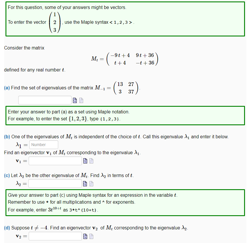 For this question. some of your answers might be