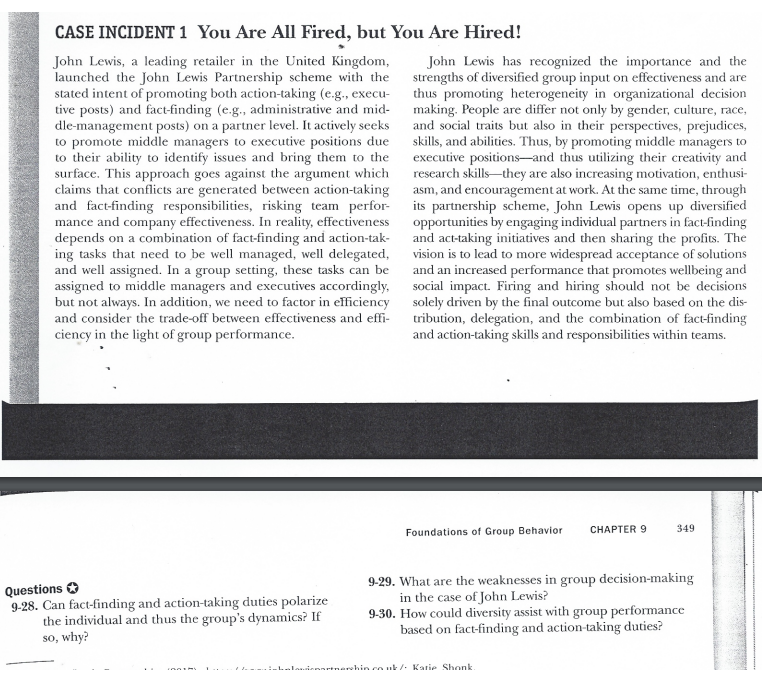 Please answer the three questions for the case: