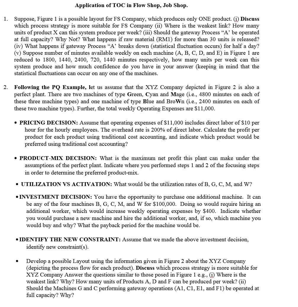 Problem - Please answer the following questions