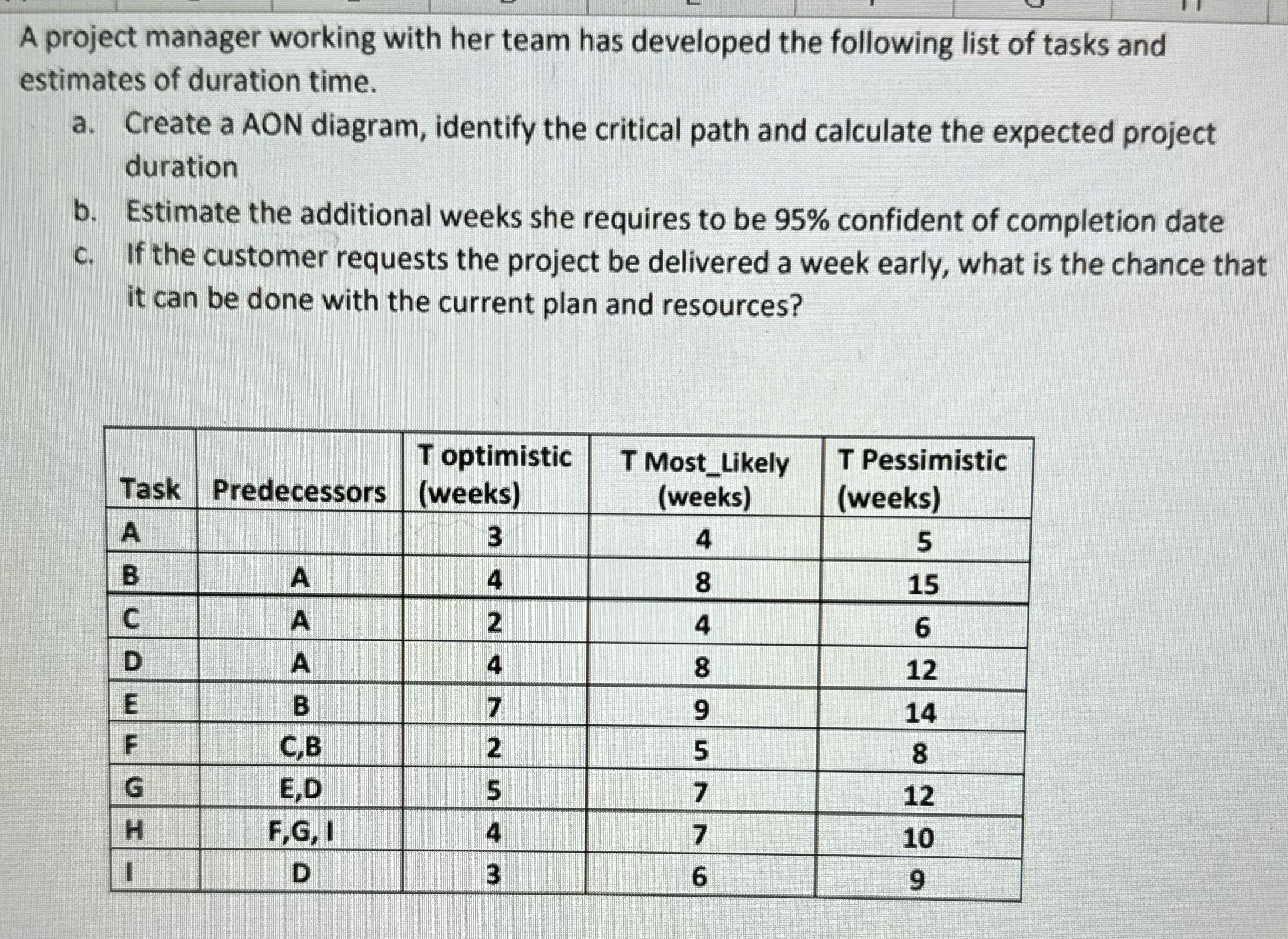 I need some help with the last section c formulas