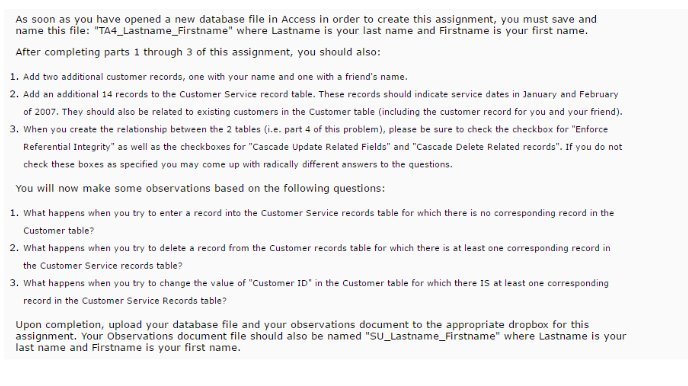As soon as you have opened a new database file in