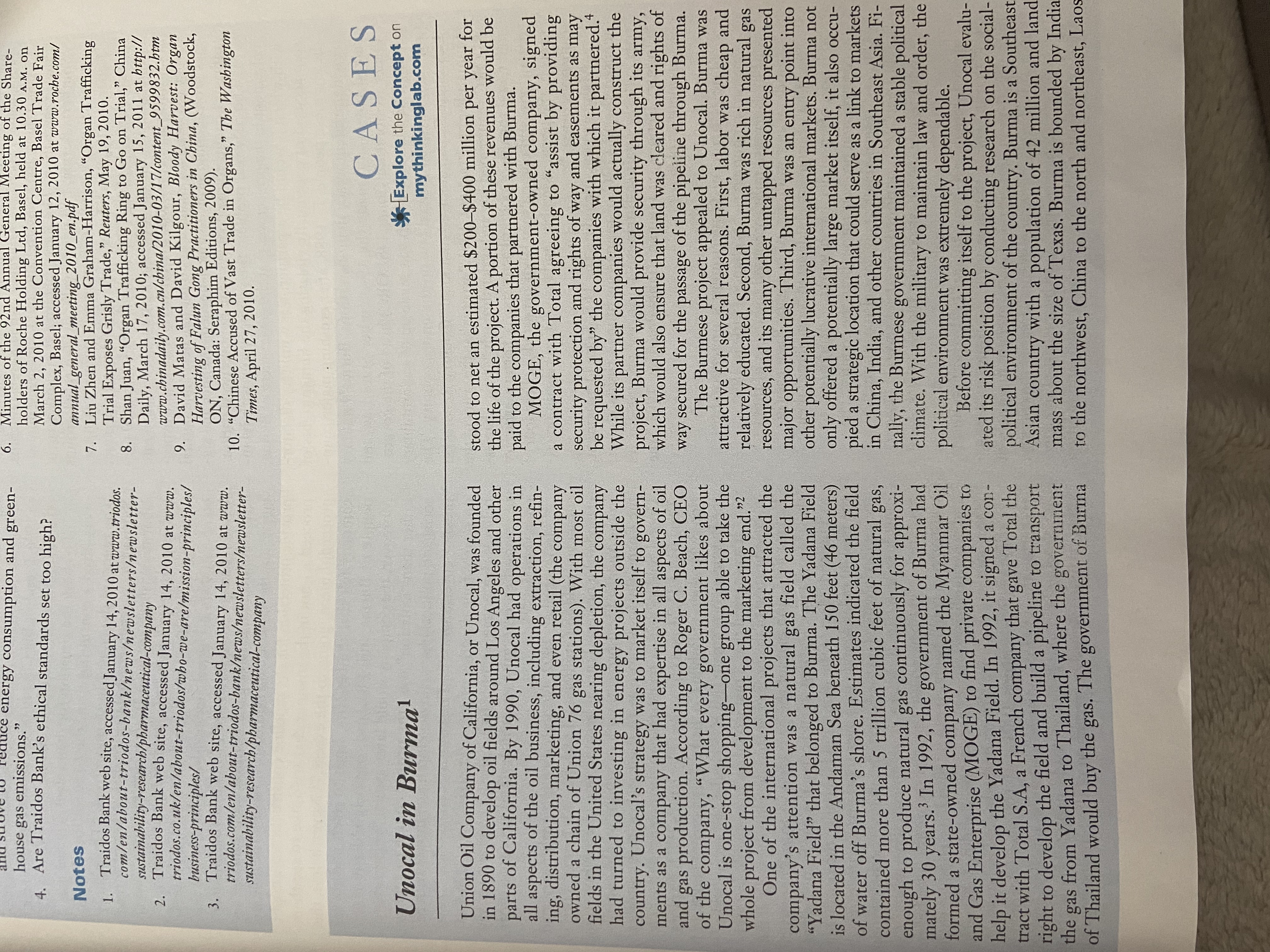 The below case study. Assess whether from a