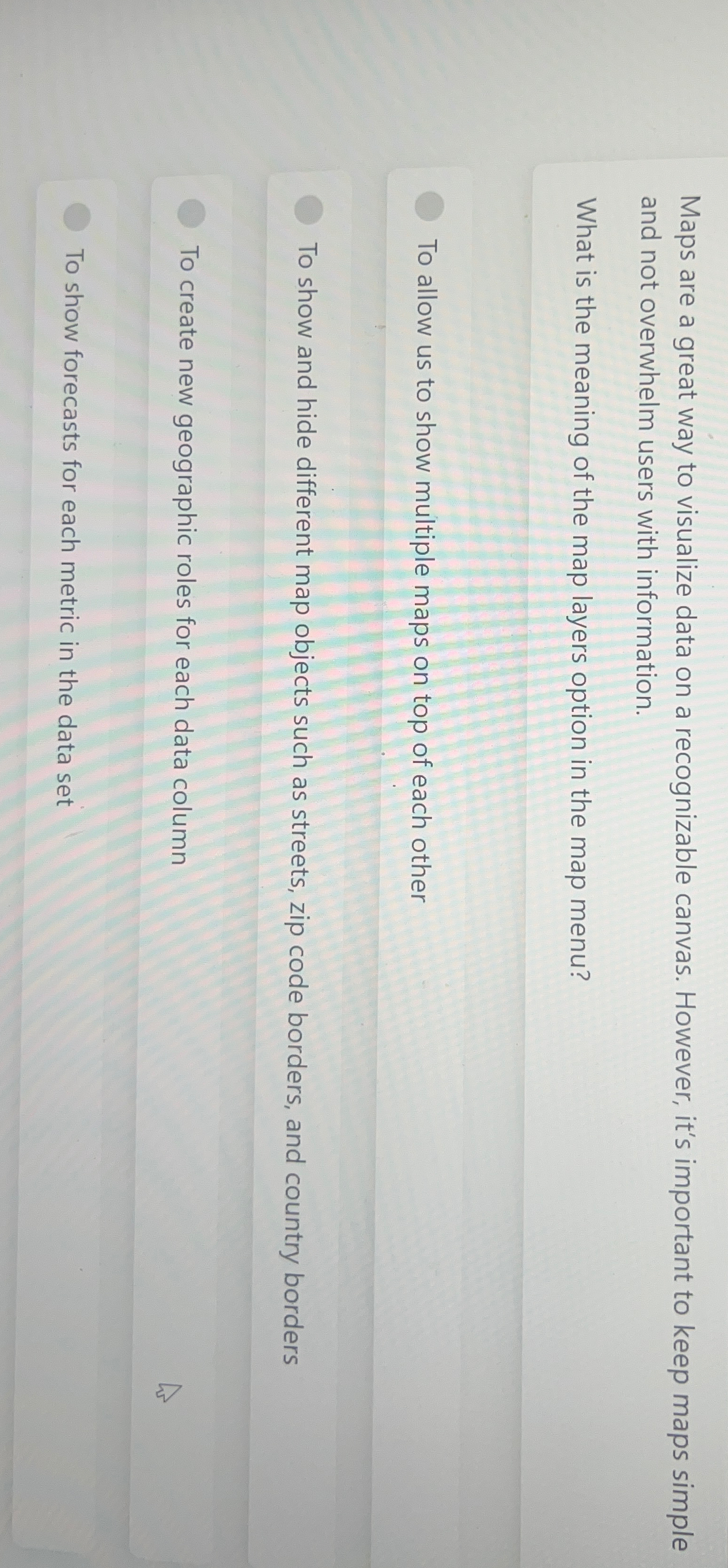 Maps are a great way to visualize data on a