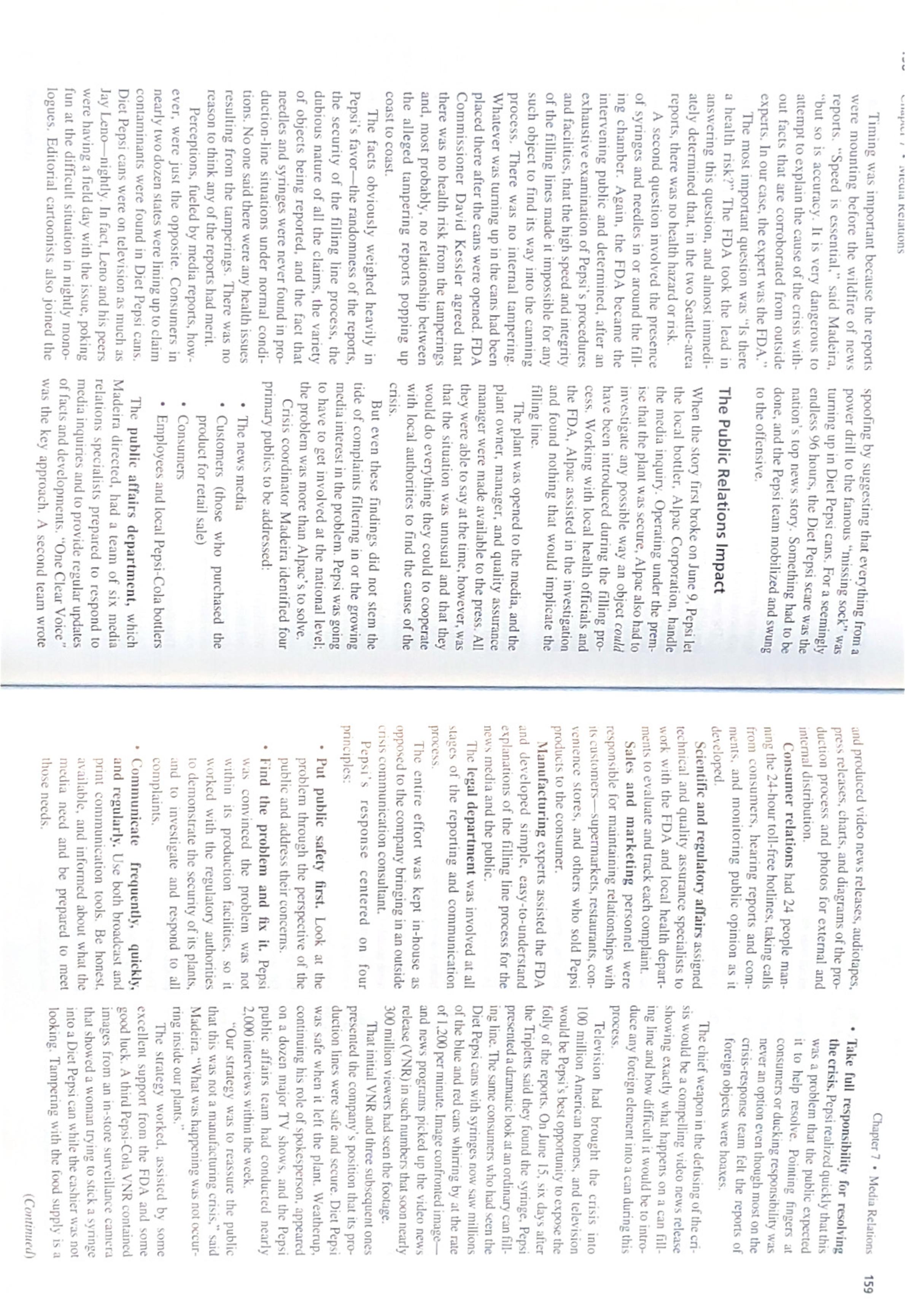 Answer the following questions regarding the case