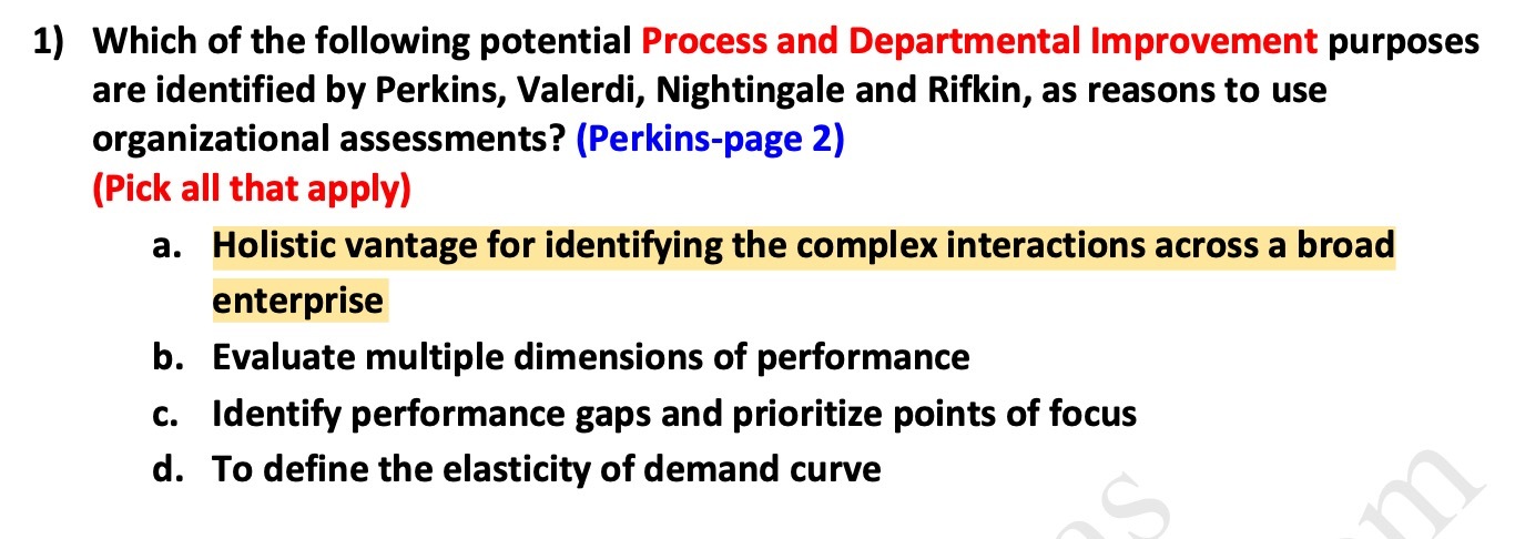 1 ) Which of the following potential Process and