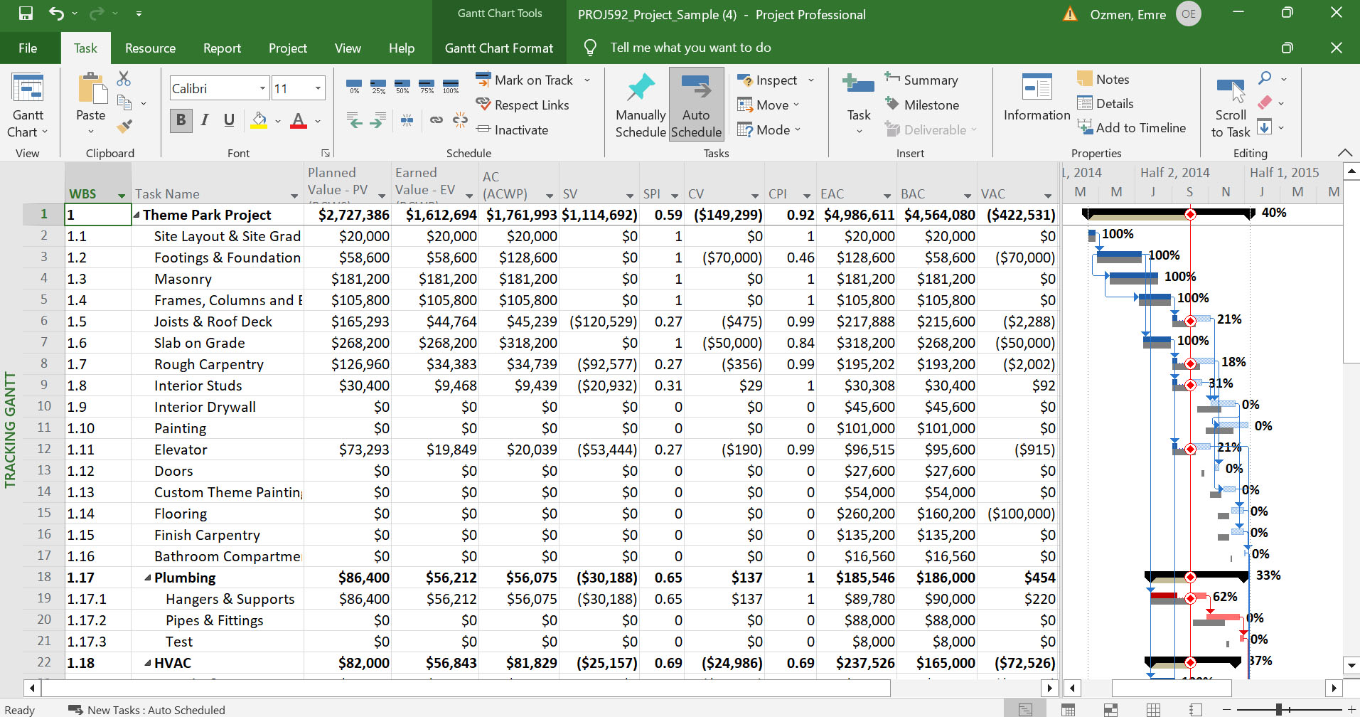 Examine the sample project and interpret your