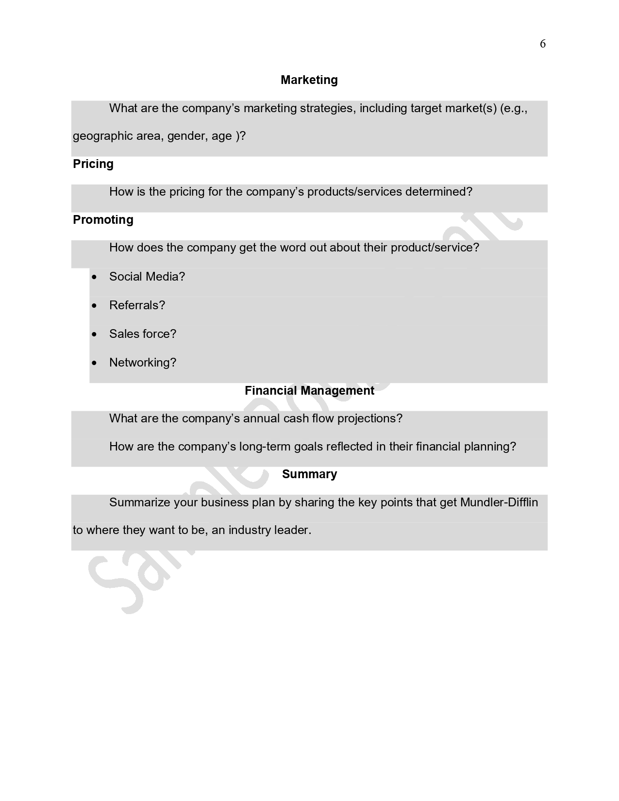 Refer the given rough draft and provide a sample