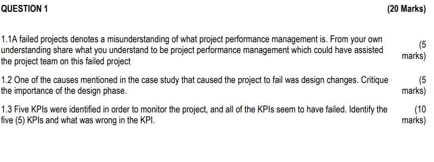 SECTION A [40 MARKS] Read the case study below
